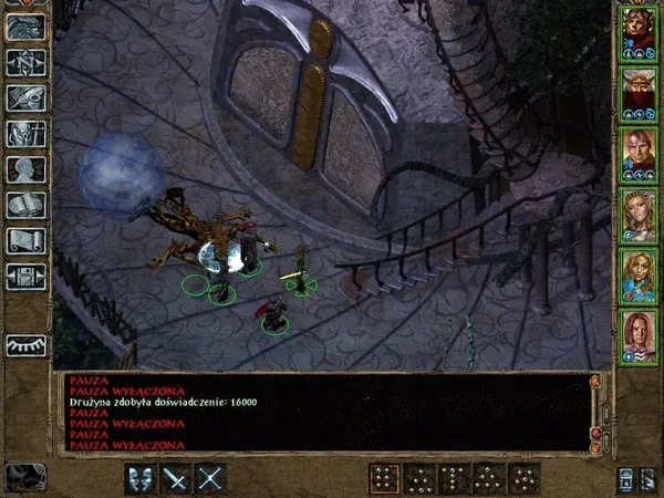 Screenshot from Baldurs Gate 2 game
