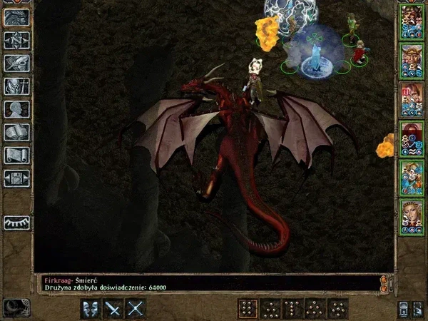 Screenshot from Baldurs Gate 2 game