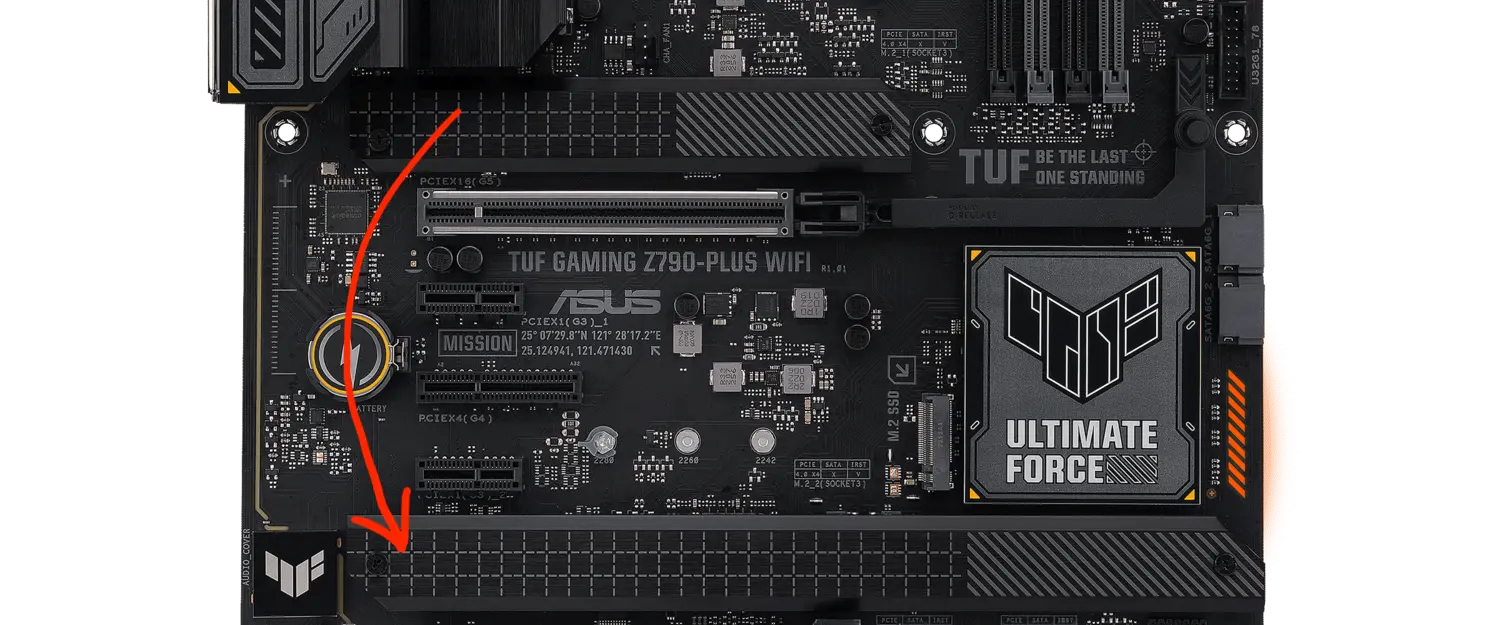 Optimal NVMe slot