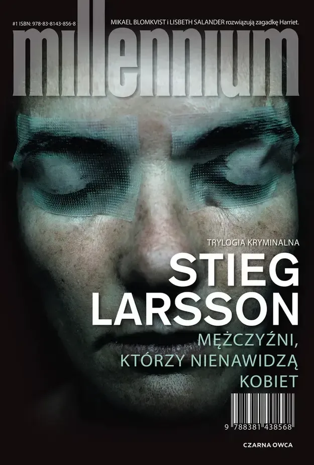 The Girl with the Dragon Tattoo book cover 