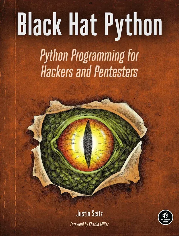 Cover of book Black Hat Python by Justin Seitz