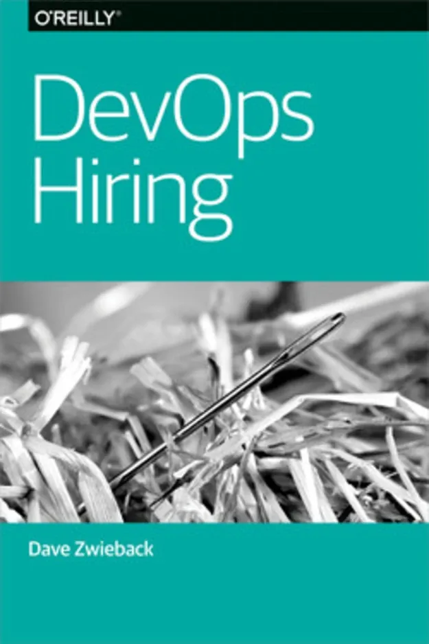 Cover of book DevOps Hiring by Dave Zwieback