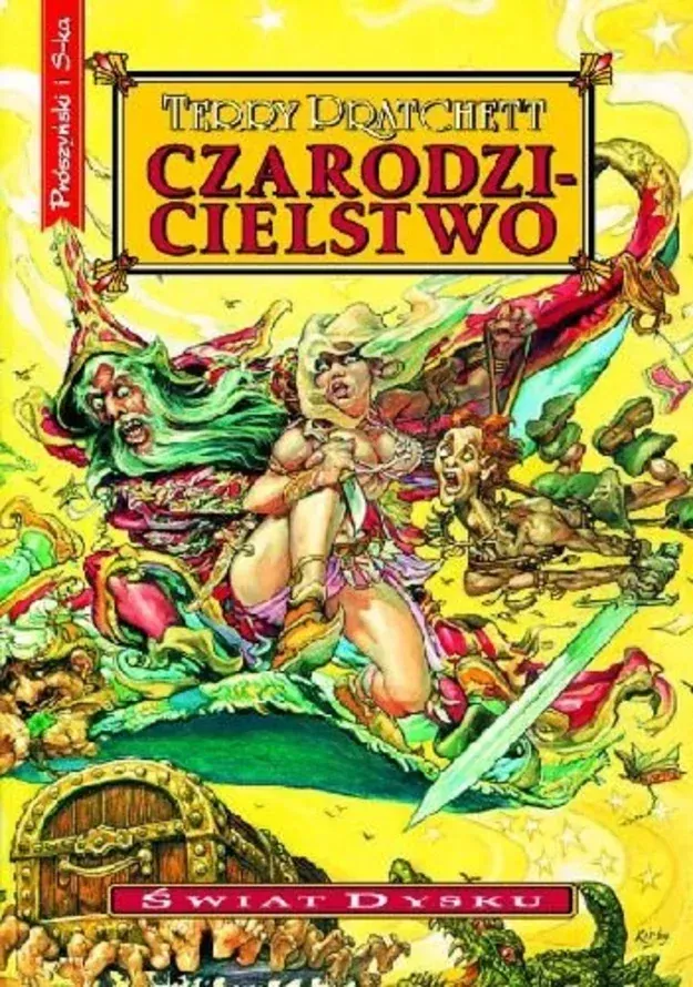 Cover of book Czarodzicielstwo by Terry Pratchett