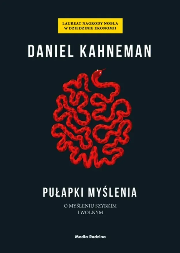 Cover of book Pułapki myślenia by Daniel Kahneman