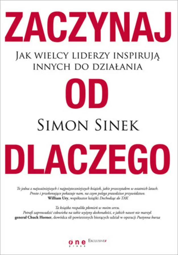 Cover of book Zaczynaj od DLACZEGO by Simon Sinek