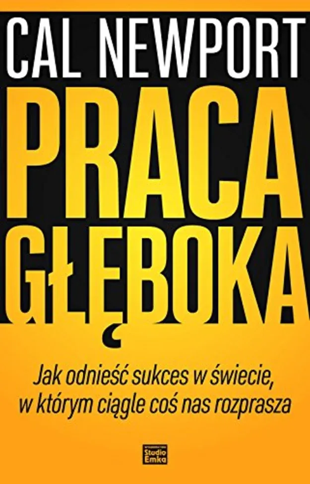 Cover of book Praca głęboka by Cal Newport