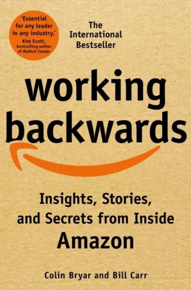 Cover of book Working Backwards by Bryar Colin